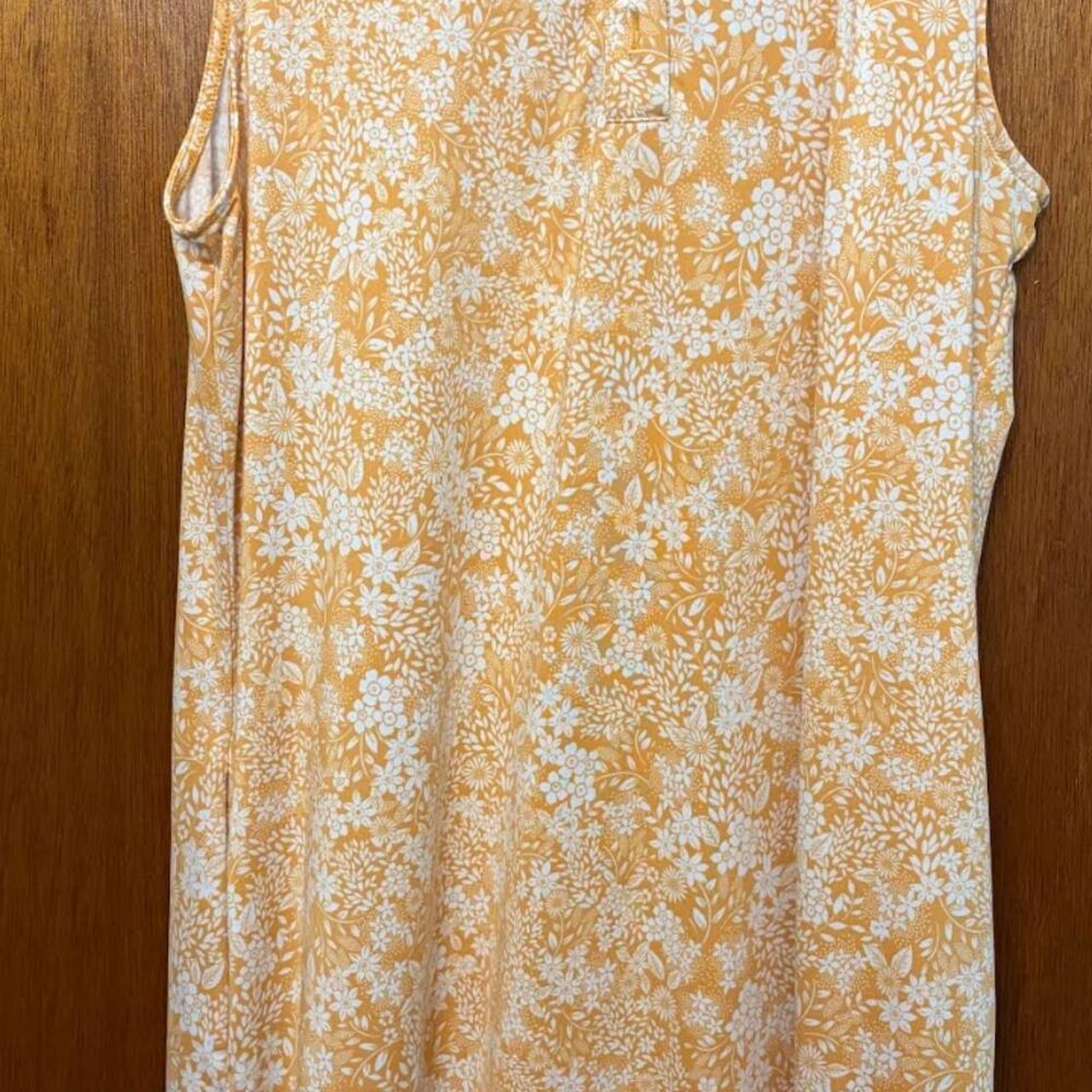 Laura-ashley Women's Yellow and White Dress